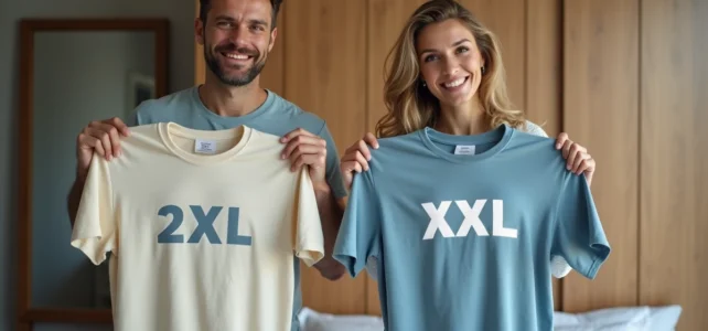 Comprendre la différence entre 2XL et XXL : guide pratique pour bien choisir sa taille Comprendre la différence entre 2XL et XXL : guide pratique pour bien choisir sa taille